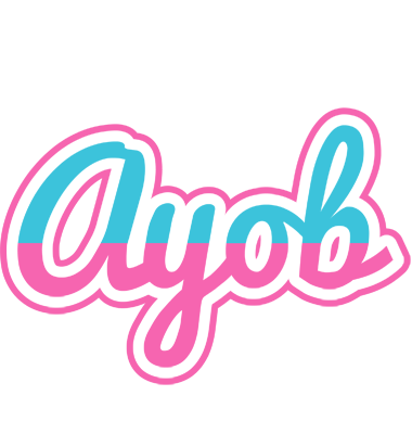 Ayob woman logo