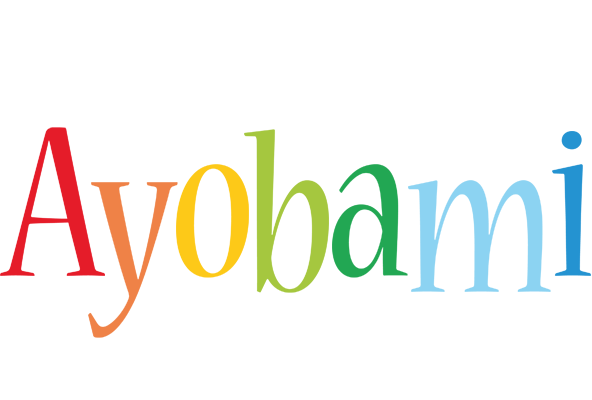 Ayobami birthday logo