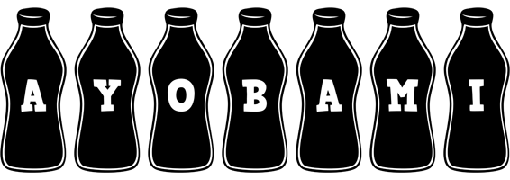 Ayobami bottle logo