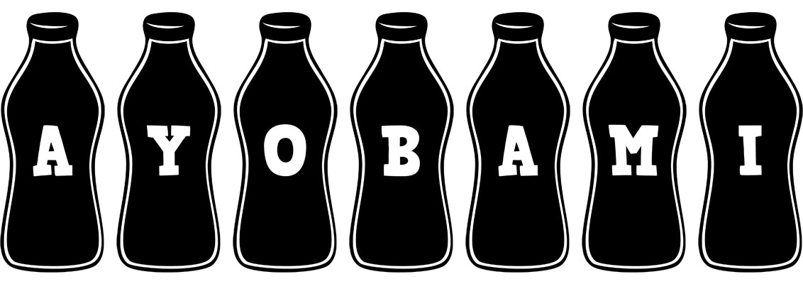 Ayobami bottle logo