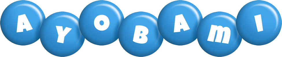 Ayobami candy-blue logo