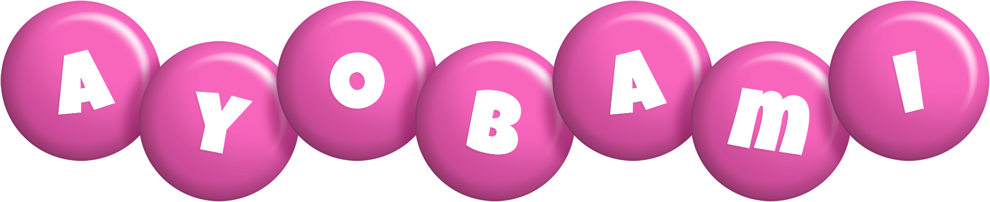 Ayobami candy-pink logo
