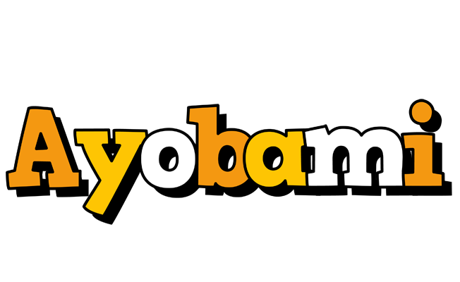Ayobami cartoon logo