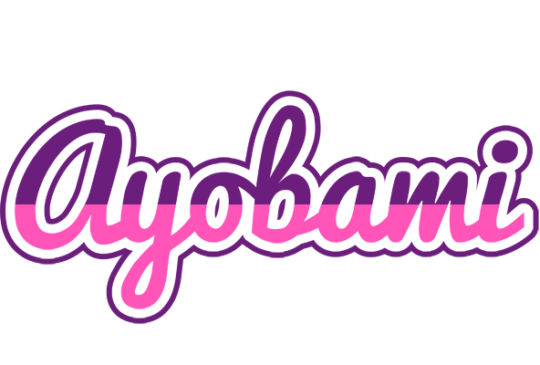 Ayobami cheerful logo