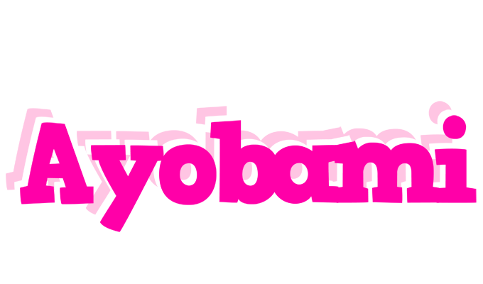 Ayobami dancing logo