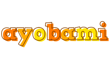 Ayobami desert logo