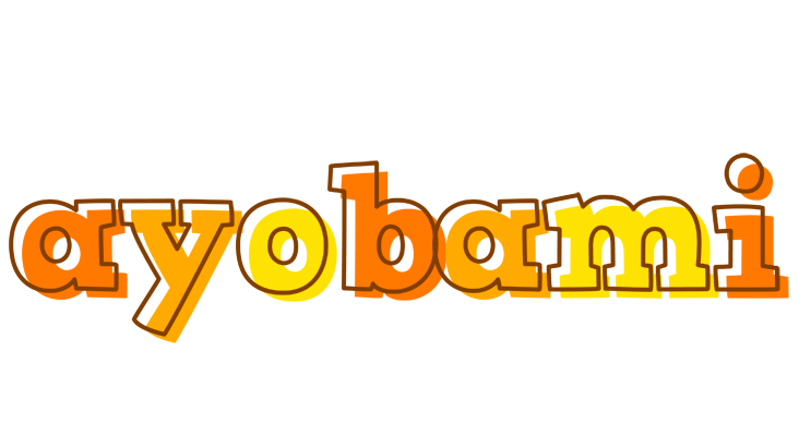 Ayobami desert logo