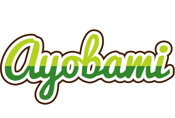Ayobami golfing logo