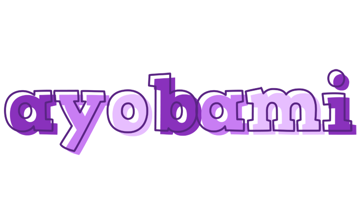 Ayobami sensual logo