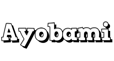 Ayobami snowing logo