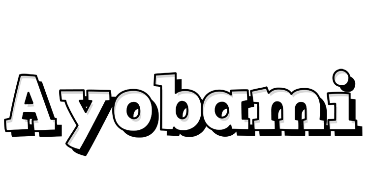 Ayobami snowing logo