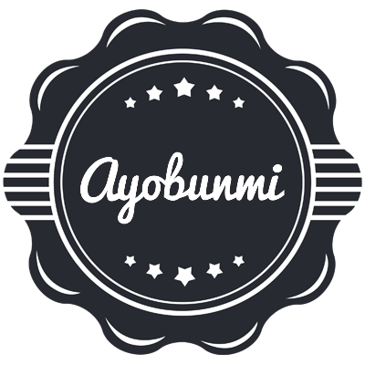 Ayobunmi badge logo