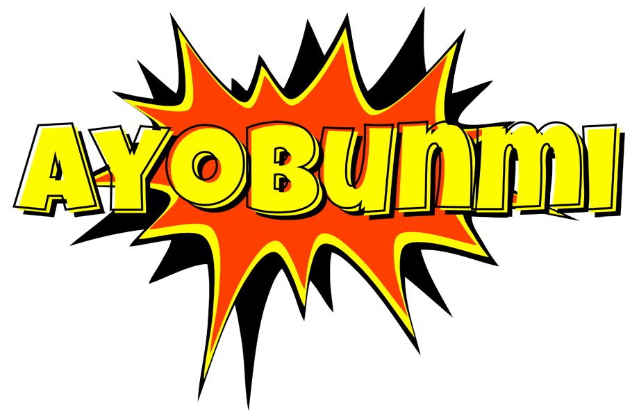 Ayobunmi bazinga logo