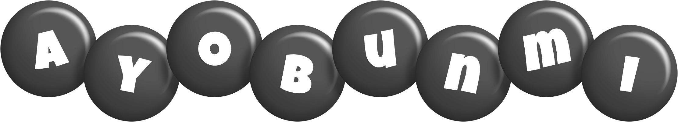 Ayobunmi candy-black logo