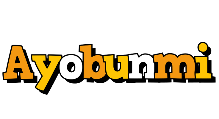 Ayobunmi cartoon logo