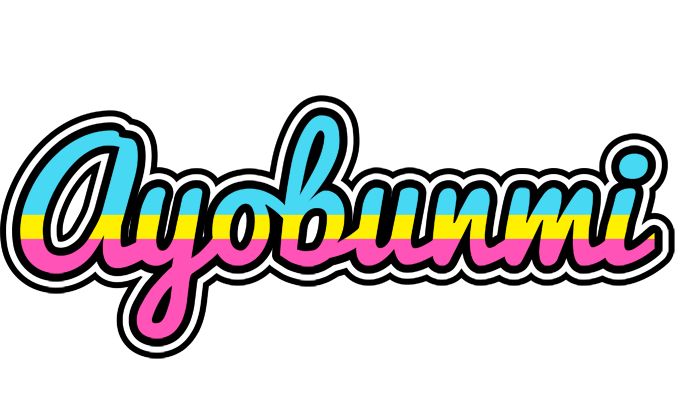 Ayobunmi circus logo