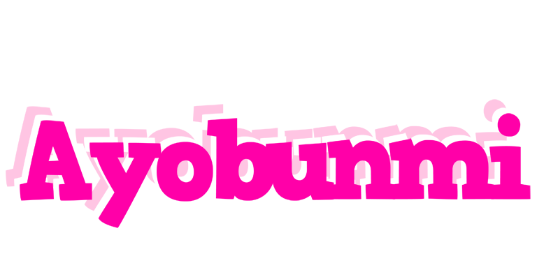 Ayobunmi dancing logo