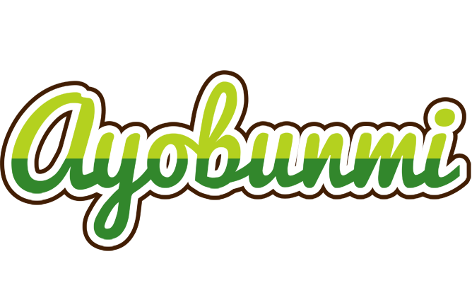 Ayobunmi golfing logo