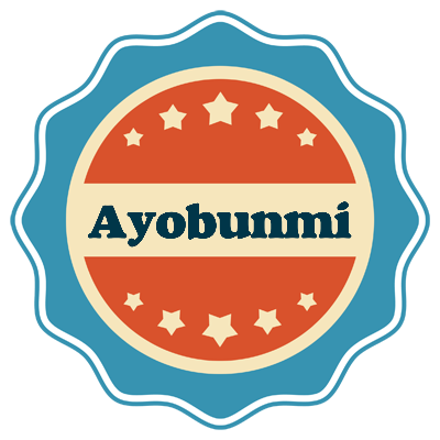 Ayobunmi labels logo