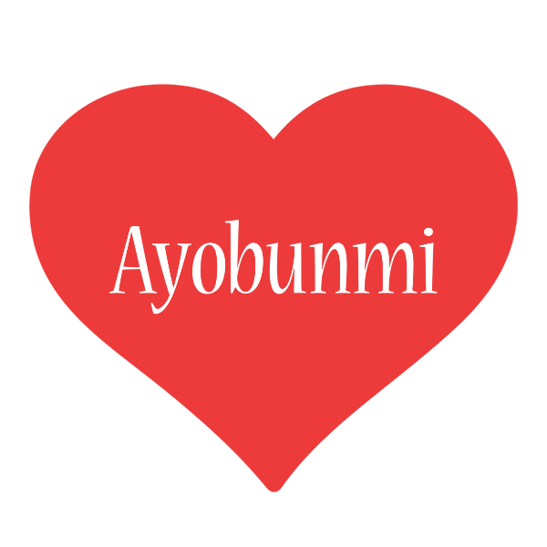 Ayobunmi love logo