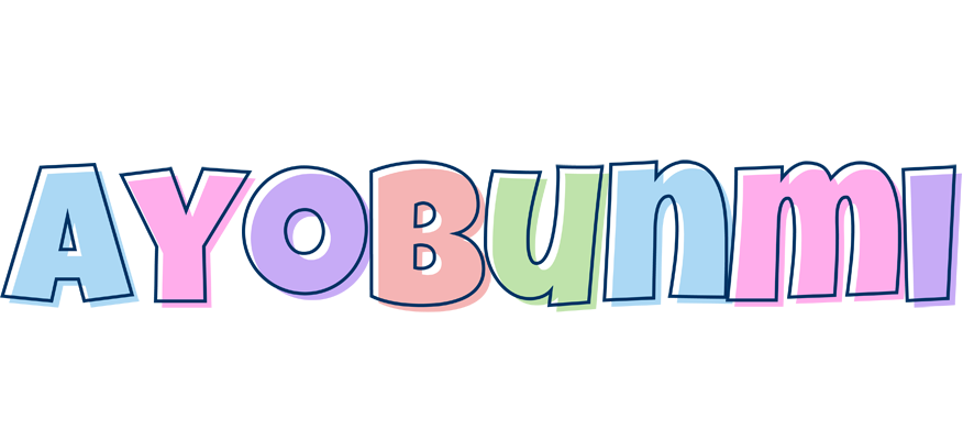 Ayobunmi pastel logo