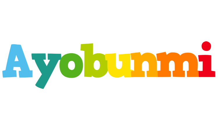 Ayobunmi rainbows logo