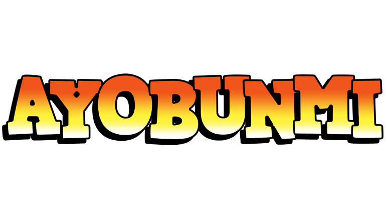 Ayobunmi sunset logo