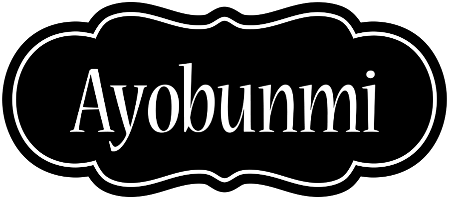 Ayobunmi welcome logo