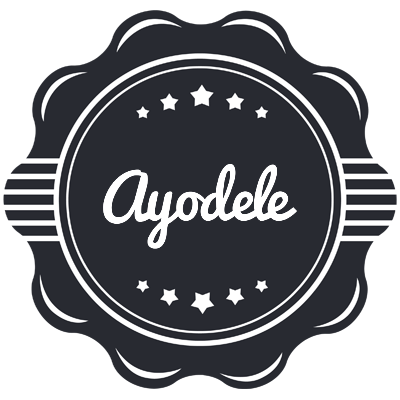 Ayodele badge logo