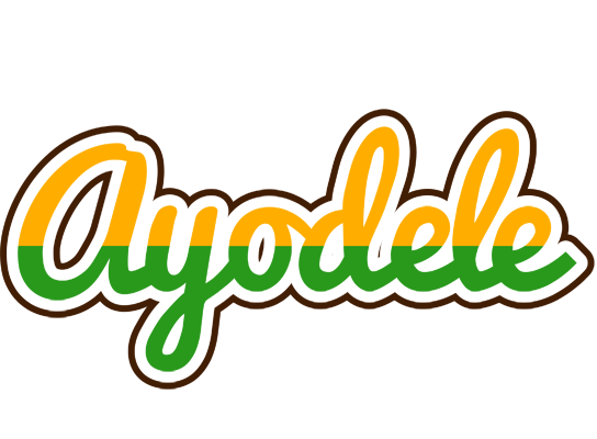 Ayodele banana logo