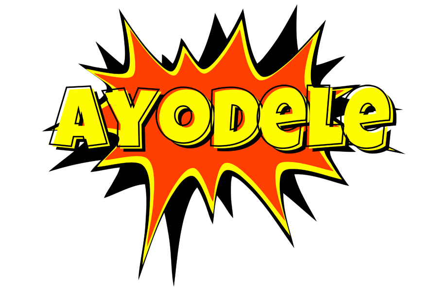 Ayodele bazinga logo
