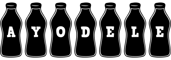 Ayodele bottle logo