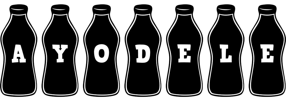 Ayodele bottle logo