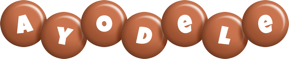 Ayodele candy-brown logo