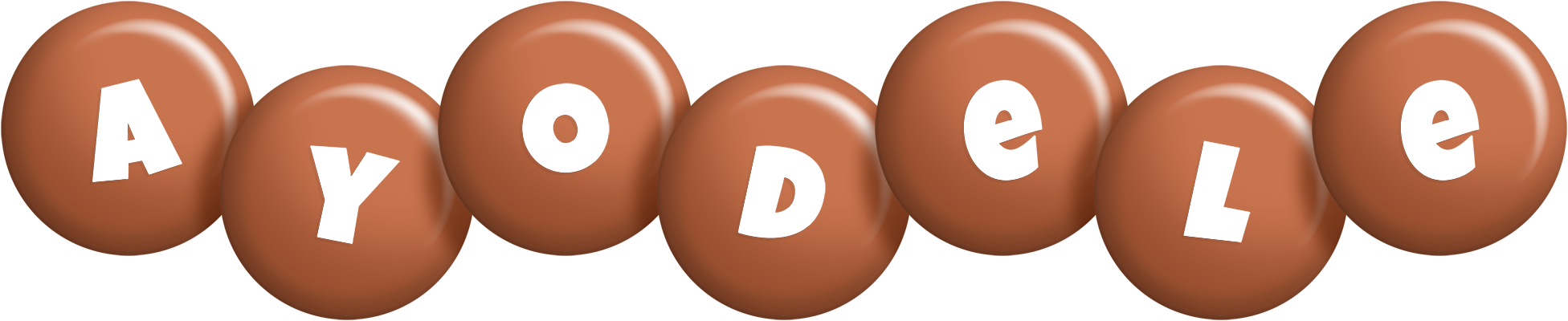 Ayodele candy-brown logo