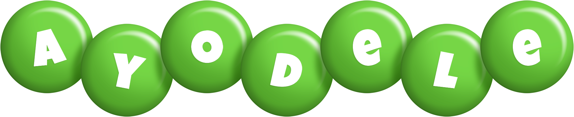 Ayodele candy-green logo