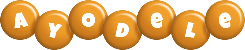 Ayodele candy-orange logo