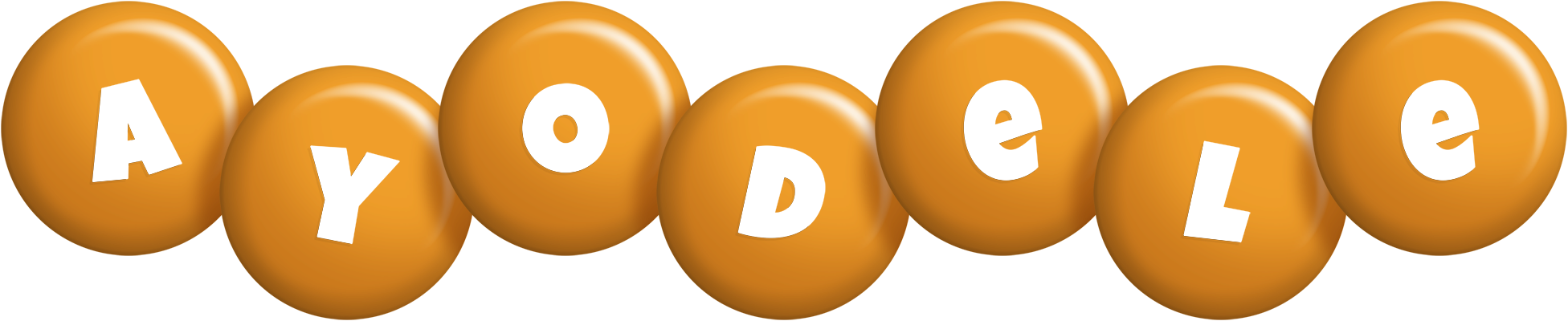Ayodele candy-orange logo