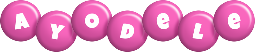 Ayodele candy-pink logo