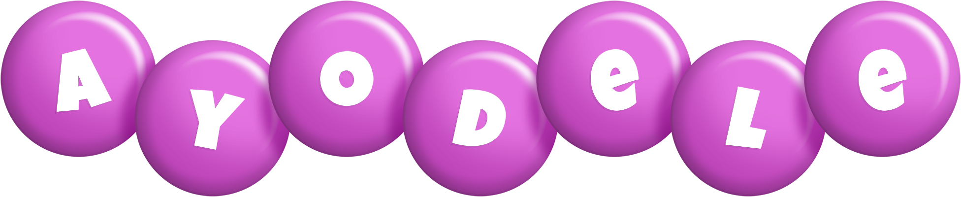 Ayodele candy-purple logo