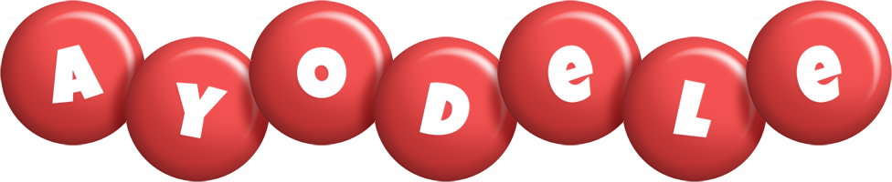 Ayodele candy-red logo