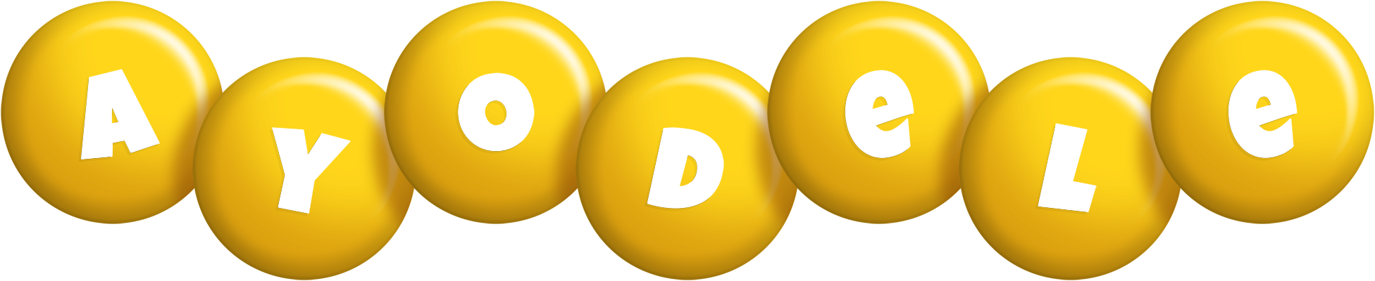 Ayodele candy-yellow logo