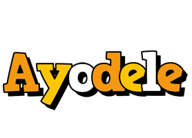 Ayodele cartoon logo