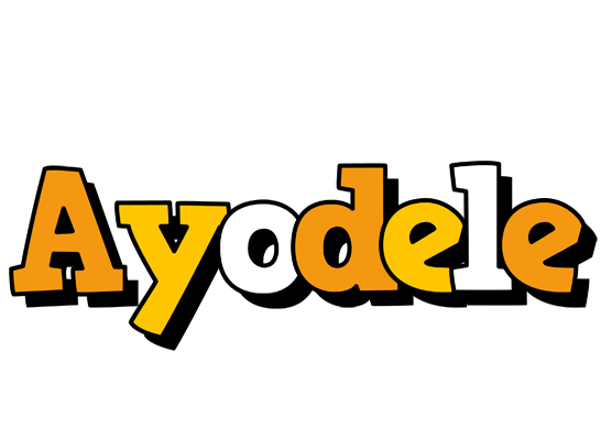Ayodele cartoon logo
