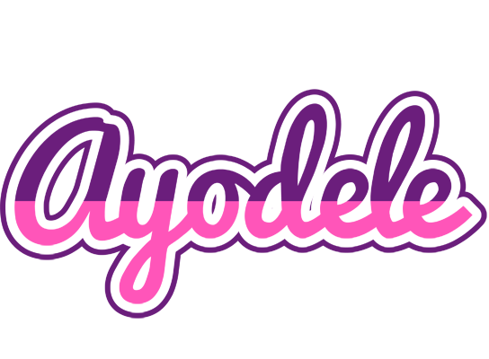 Ayodele cheerful logo