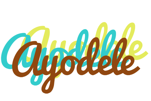 Ayodele cupcake logo
