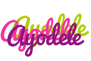 Ayodele flowers logo