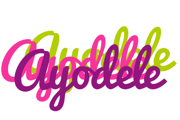 Ayodele flowers logo