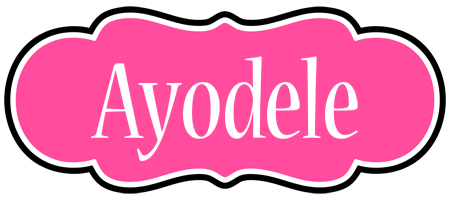 Ayodele invitation logo