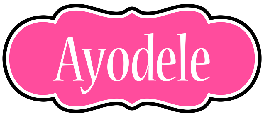 Ayodele invitation logo